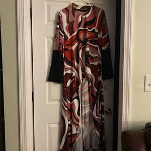 Ashley Stewart cover up blouse/cape